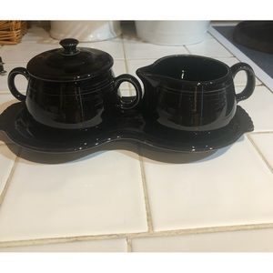 Fiesta Cream and Sugar Set